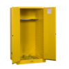 Sure-Grip&reg; EX Vertical Drum Safety Cabinet and Drum Support, Cap. 55 gal., 1 shelf, 2 m/c doors
