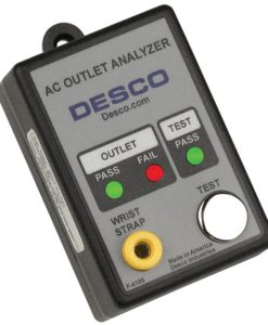 98132 – TESTER, AC OUTLET & WRIST STRAP, 120VAC