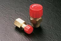 Threaded Plastic Caps for Flared JIC Fittings - CD SERIES