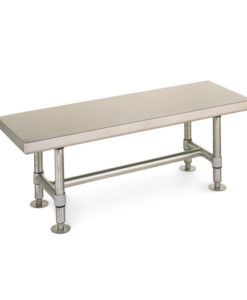 Stainless Steel Heavy Duty Gowning Bench