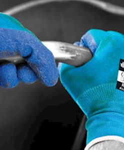 Polyco Reflex Air general purpose gloves with nylon liner and crinkle latex palm