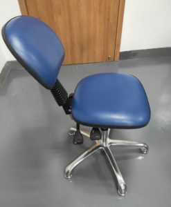 Bimos 108C ESD cleanroom chair side view - Phil Industries Singapore distributor