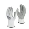 Polyco Matrix F Grip 10-MAT white grey foamed nitrile palm coated glove