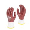 Polyco Matrix Nitrile Grip 11-MAT full dip red nitrile coated glove