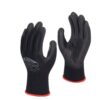 Polyco Matrix P Grip 40-MAT black PU palm coated glove