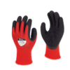 Grip It Dry 889 red nylon sponge latex palm coated glove pair