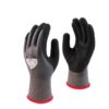 Shield GH800 grey black dual nitrile coated general handling glove