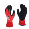 Grip It Oil GIO red and black dual nitrile coated glove pair