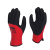 Grip It Wet GIW red and black dual latex coated water resistant glove pair