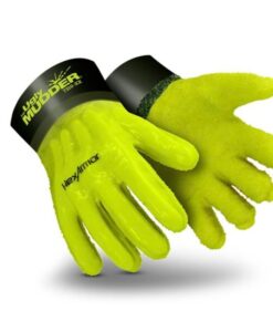 HexArmor Ugly Mudder 7310 hi-viz yellow PVC nitrile liquid resistant impact glove