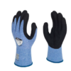 Polyflex Eco N PEN blue recycled PET foamed nitrile palm coated glove pair