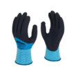 Polyflex Hydro KC PHYKC blue hydrophobic nylon foamed nitrile three-quarter coated glove pair
