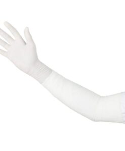 Nitrex 600 full arm length sterile nitrile cleanroom glove 600mm