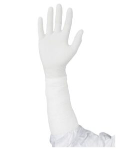 Nitrex CX400 non-sterile white nitrile cleanroom glove 400mm